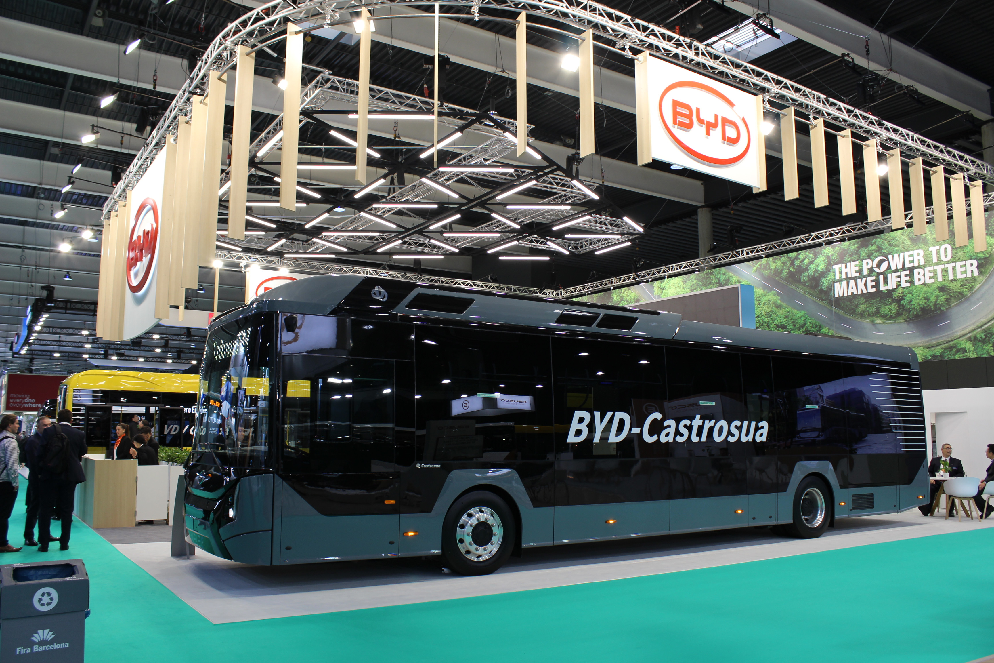 BYD Y Castrosua Presentan Su Autobús Eléctrico En La UITP