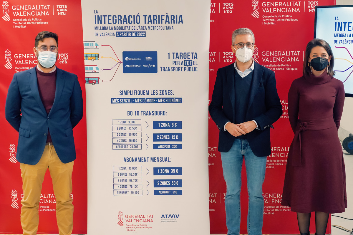 El área metropolitana de Valencia tendrá una tarjeta única para Metrobus, EMT, metro y Cercanías