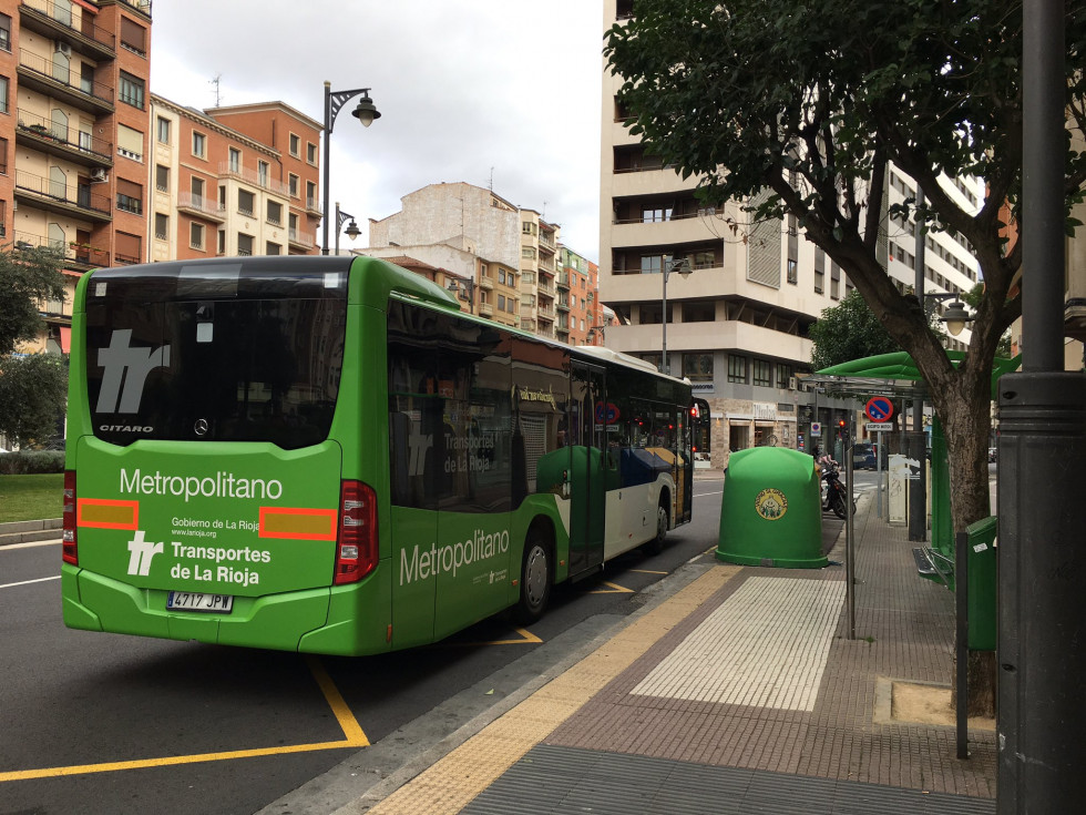 El transporte metropolitano de la rioja se integra en google maps