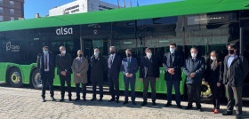 Alsa estrena el primer autobus electrico interurbano de espana