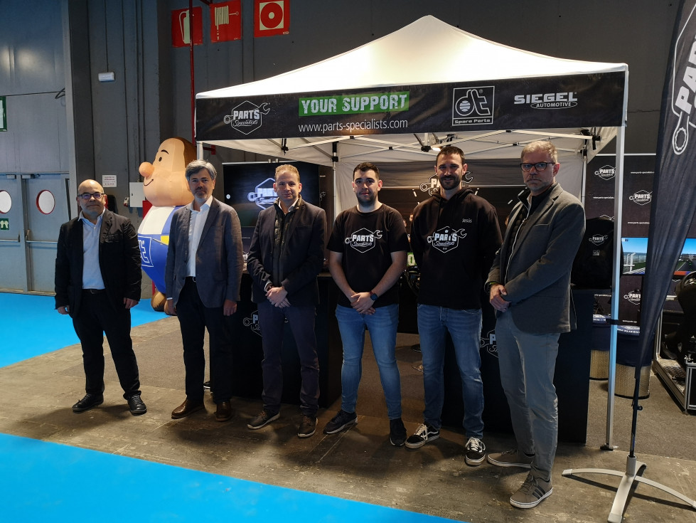 Los parts specialists de diesel technic presentes en motortec madrid 2022