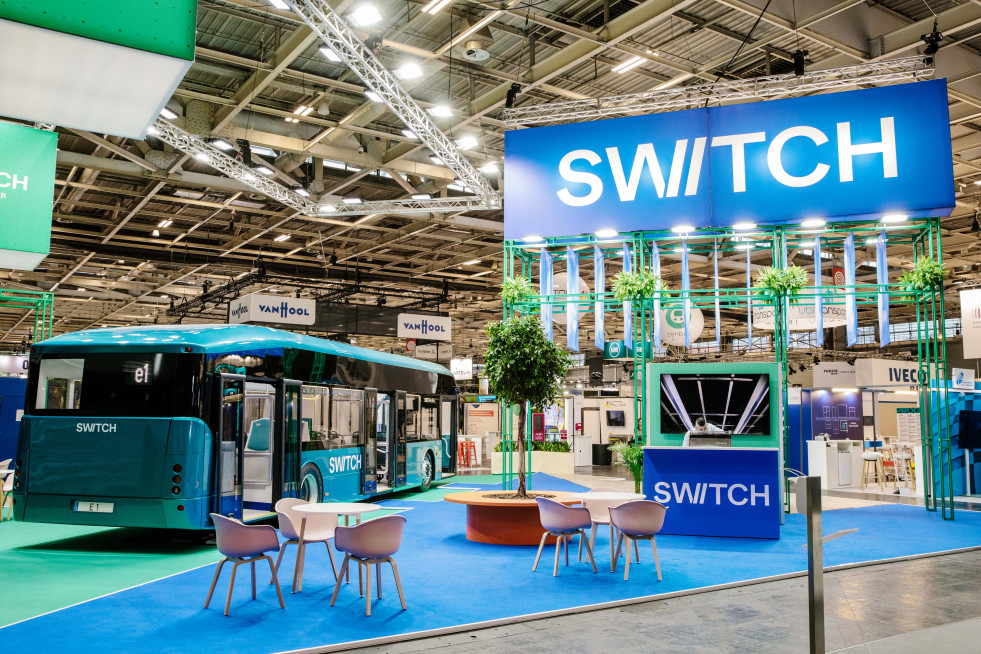 Switch presenta el nuevo autobus e1 de cuarta generacion