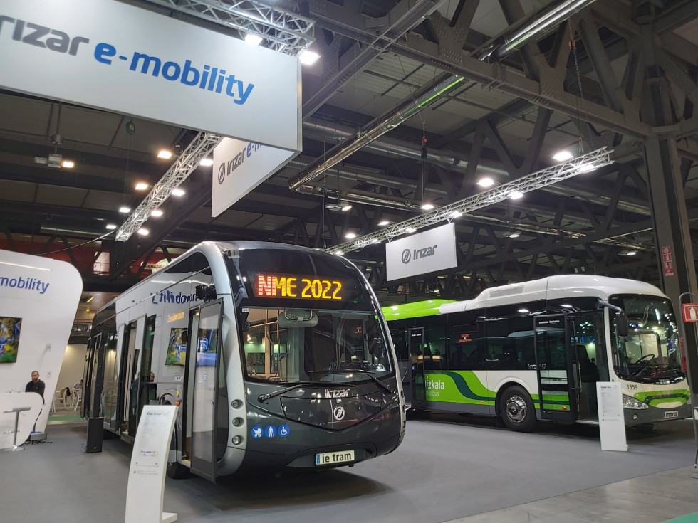 Irizar e mobility presente en la feria next mobility exhibition de milan