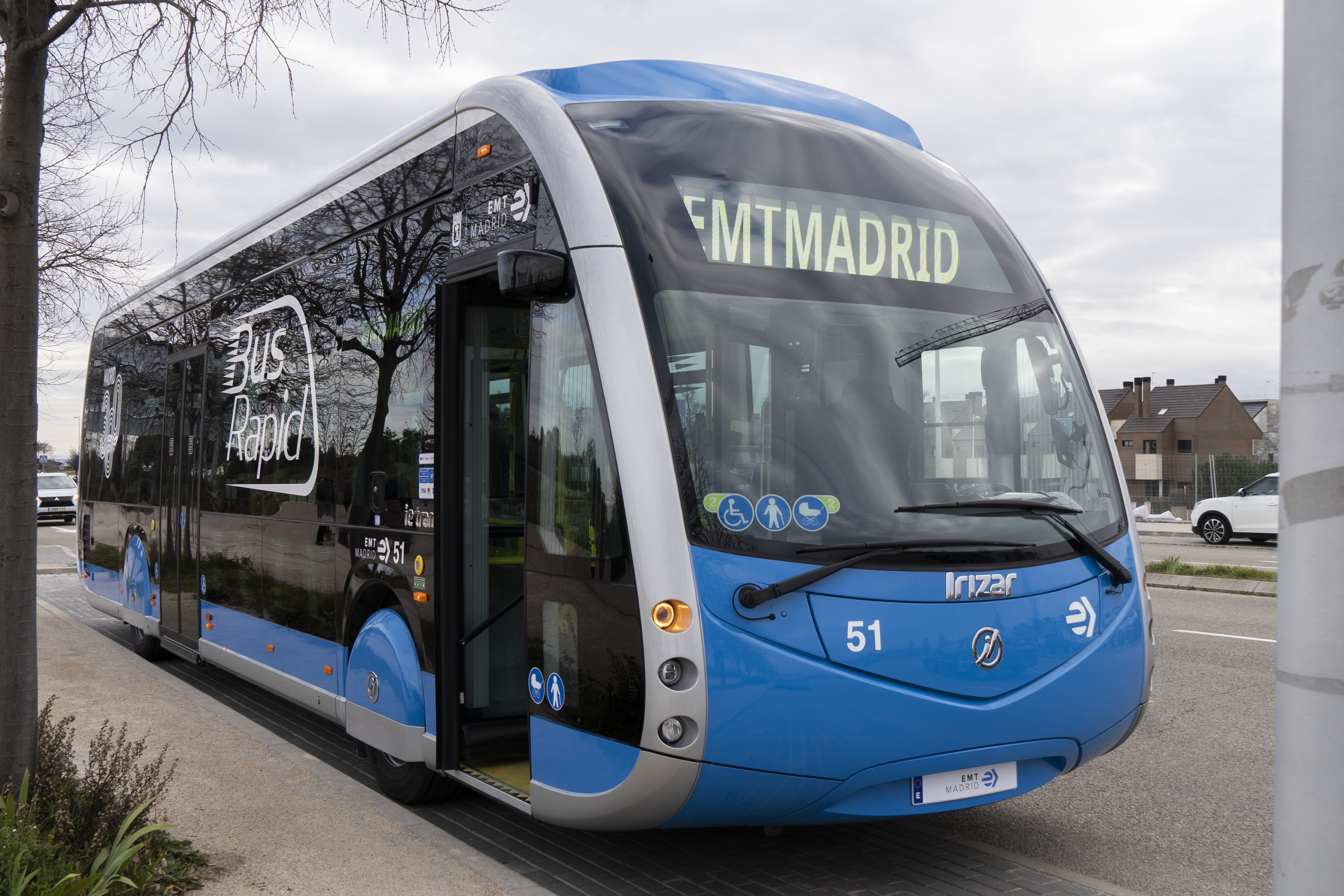 La EMT De Madrid Anuncia Un Autobús BRT Para Mayo