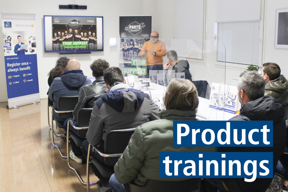 Cursos de formacion con los parts specialists de diesel technic