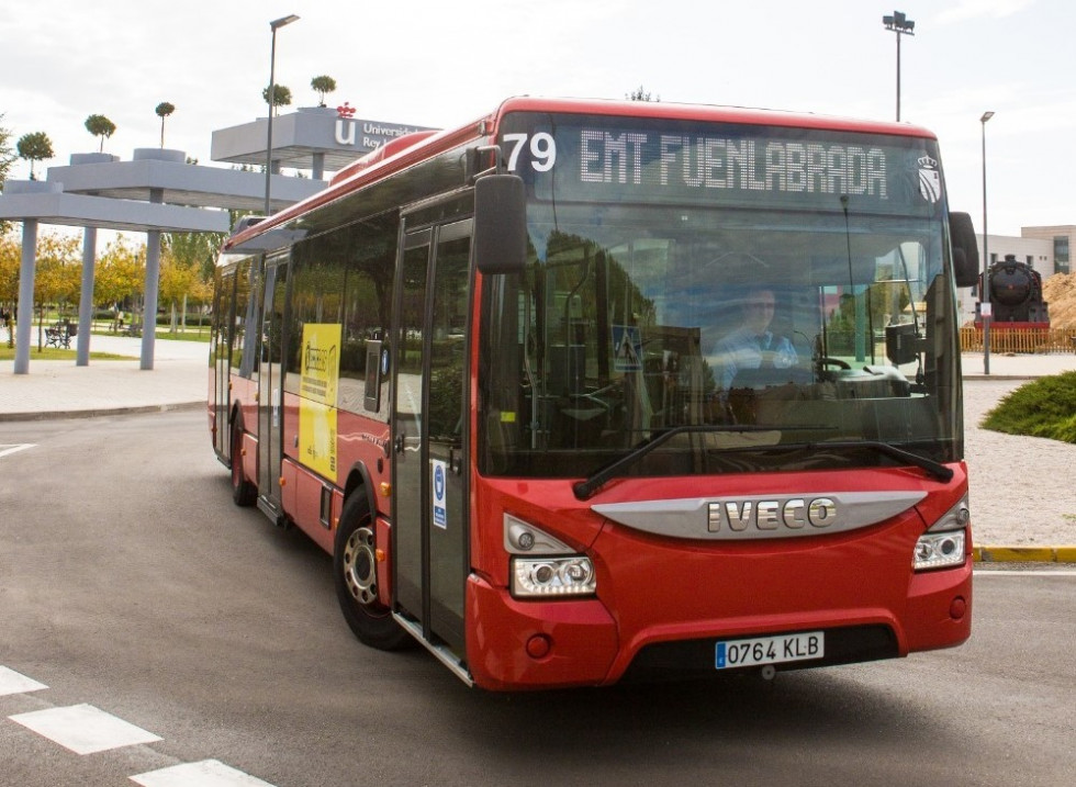 La emt de fuenlabrada ofrece informacion en tiempo real mediante geolocalización