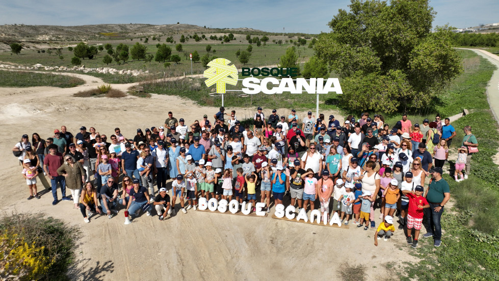 El bosque scania sigue creciendo tras 10 anos de historia