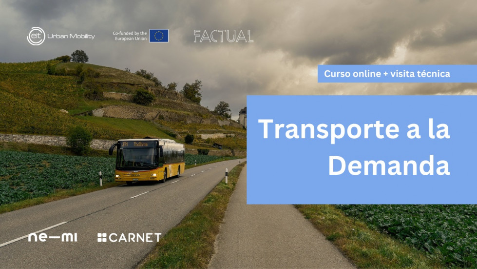 Ne mi organiza un curso online sobre el transporte a la demanda