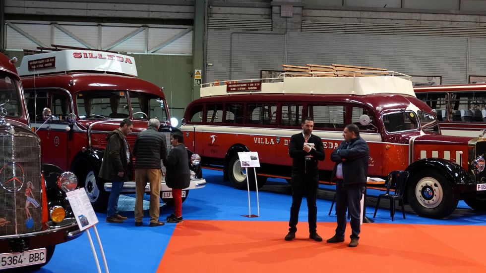 La feria expobus iberia acogera varias joyas de autobuses clasicos