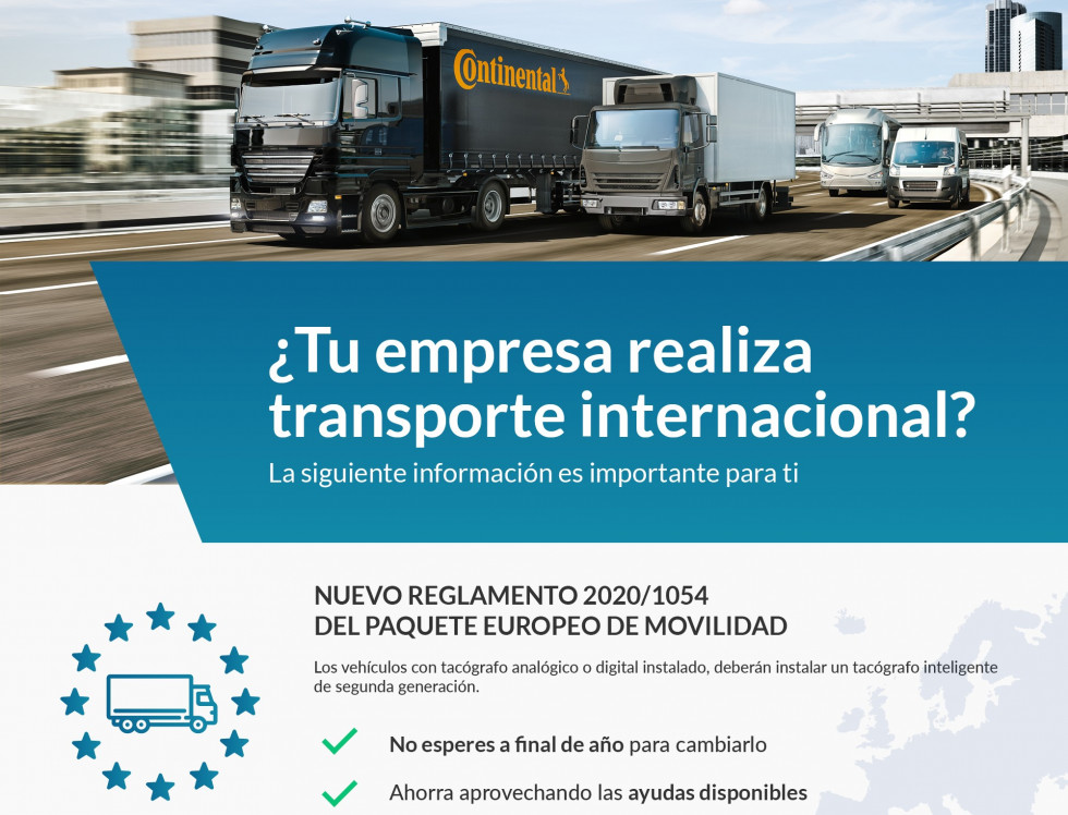 Continental vdo lanza una campana para facilitar el acceso al tacografo inteligente