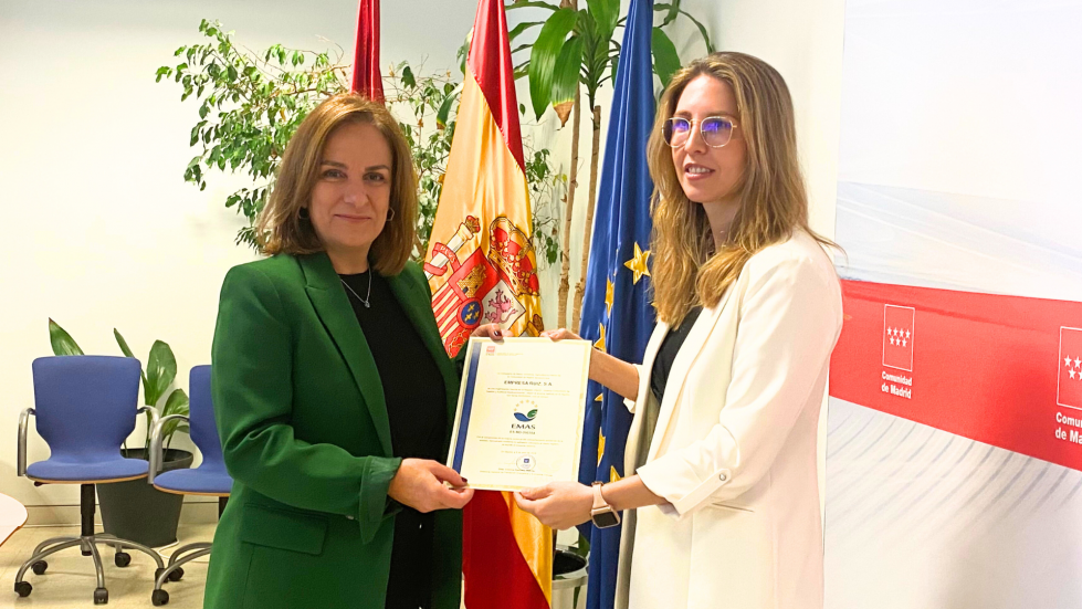 Empresa ruiz y empresa martin reciben el certificado emas