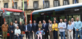 Vectalia incorpora otros cuatro autobuses electricos en alicante