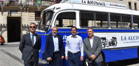 Alcoy y la alcoyana celebran los 70 anos de transporte urbano
