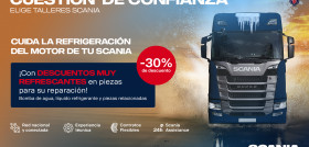 Scania inicia una campana del mantenimiento del sistema de refrigeracion