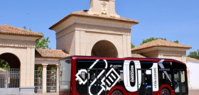 El transporte publico de albacete prueba el autobus electrico de man