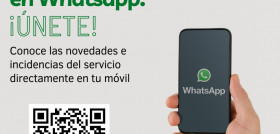 Los usuarios de aucorsa pueden informarse del servicio via whatsapp