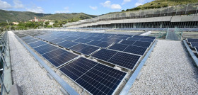 Tmb estrena una planta fotovoltaica en la cochera de horta