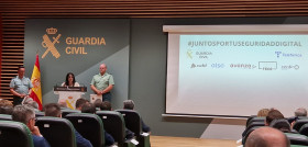 La guardia civil y telefonica presentan la campana juntos por tu seguridad digital