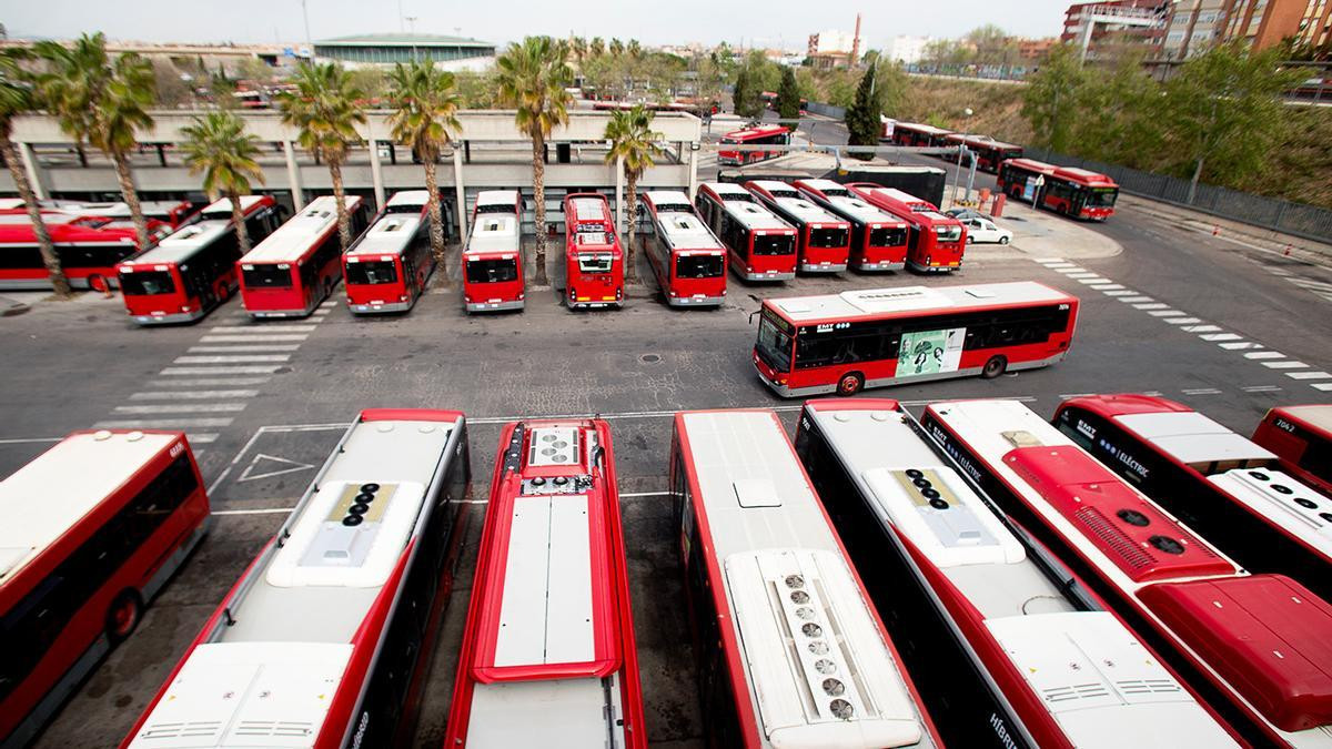 La emt de valencia construira una nueva cochera para 70 autobuses