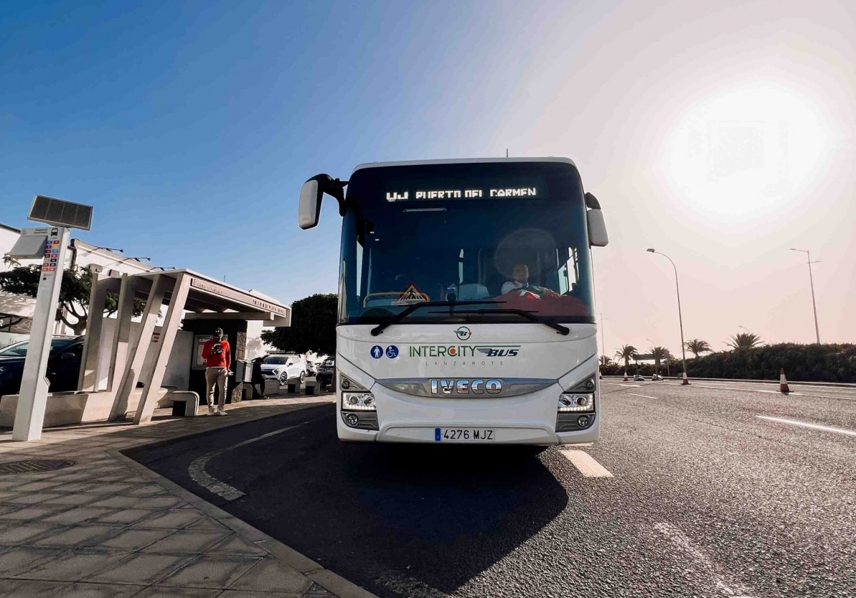 El uso de la linea al aeropuerto de lanzarote crece un 32