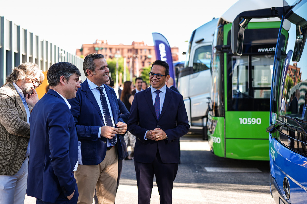 Los autobuses del crtm con etiqueta cero emisiones llegaran al 85