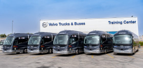 Volvo entrega nuevos autocares a samar