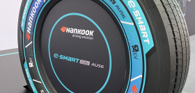 Hankook presenta el neumatico e smart city au56 para autobuses electricos