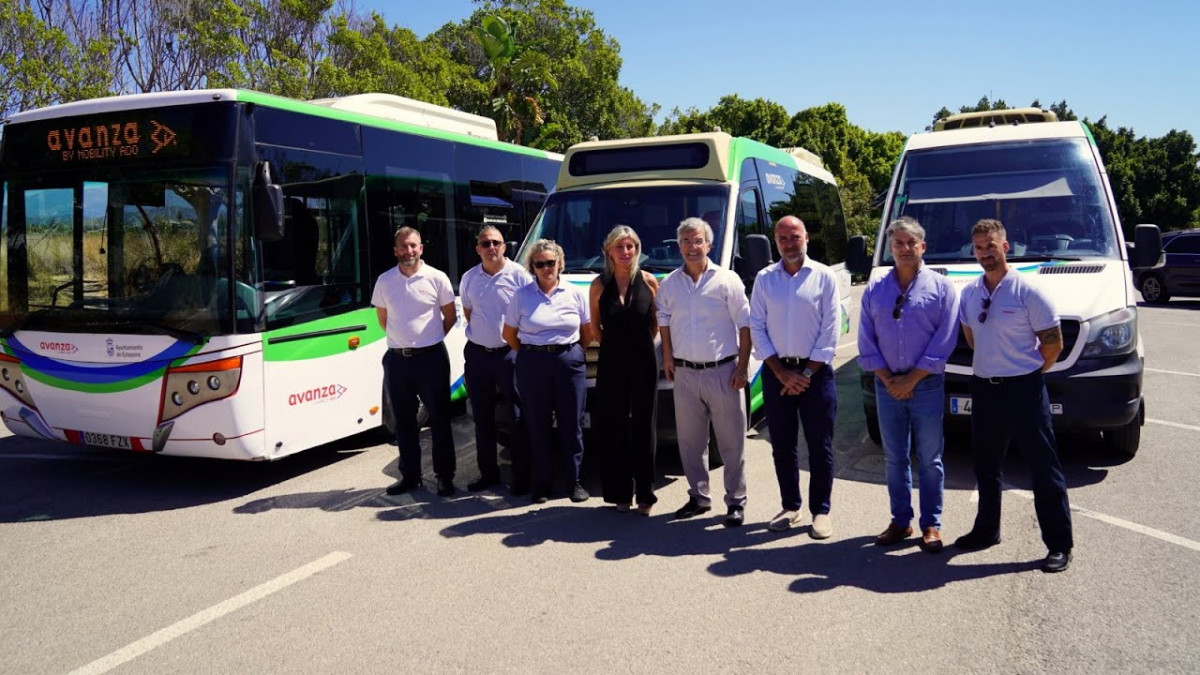 Avanza pone en marcha el nuevo transporte publico de estepona