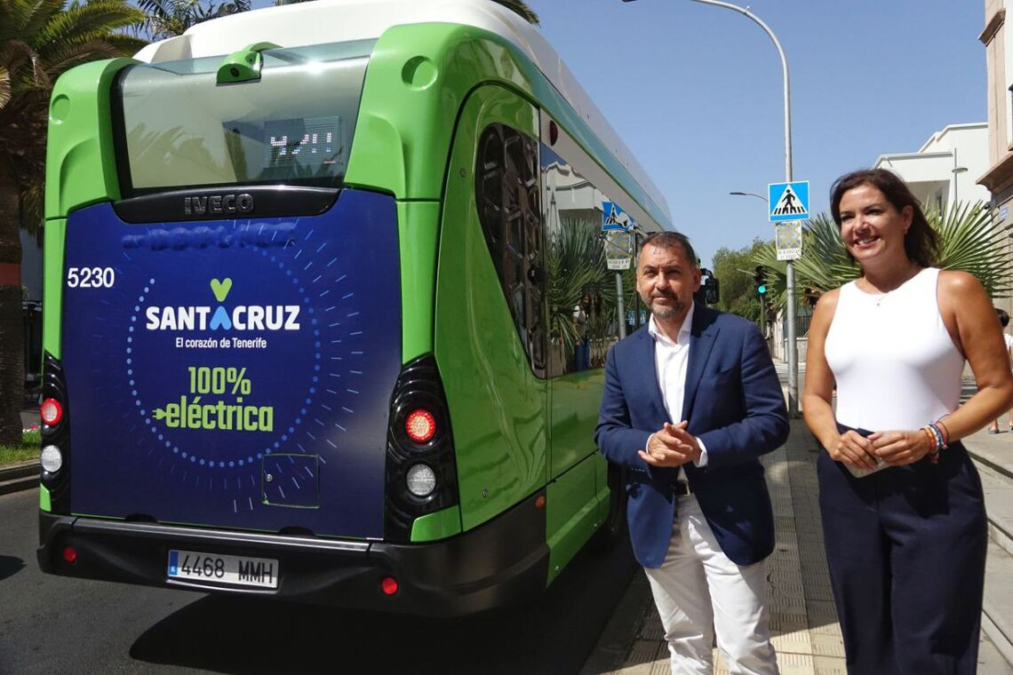 Santa cruz comprara 65 autobuses hibridos y electricos