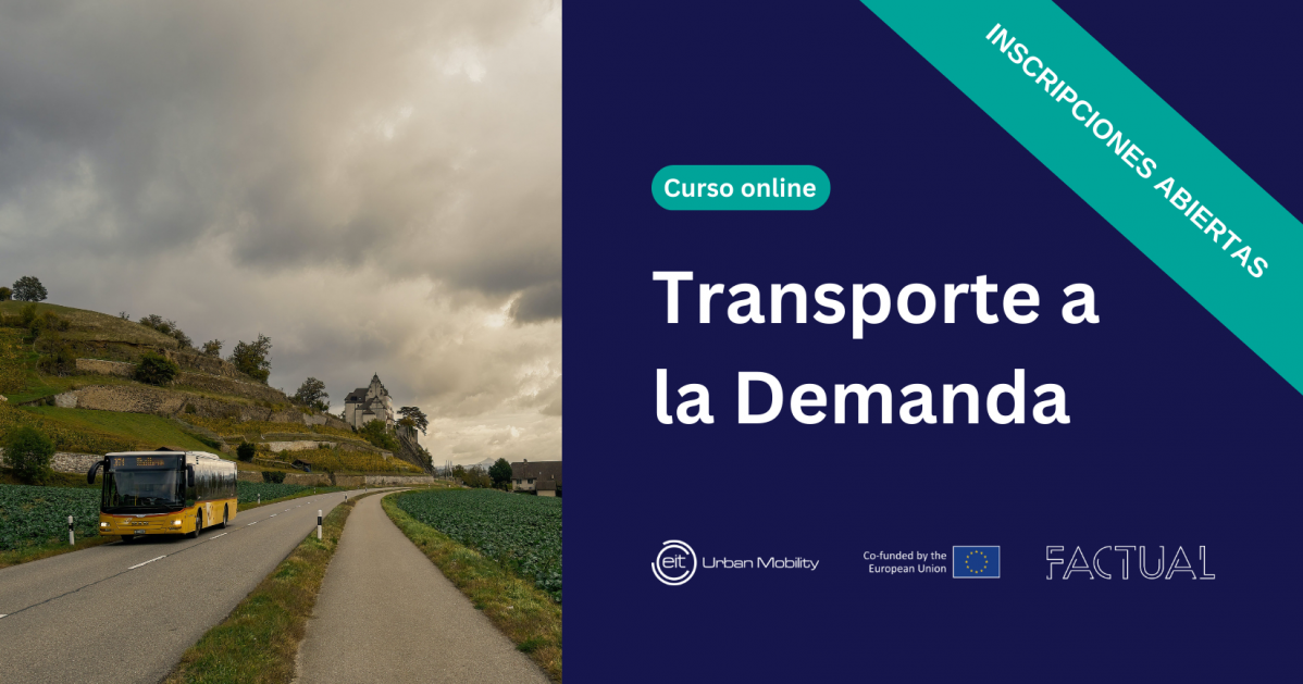 Factual organiza un curso de transporte a la demanda