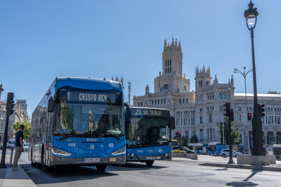 Viajar en los autobuses de la emt de madrid sera gratuito los dias 9 y 10 de septiembre