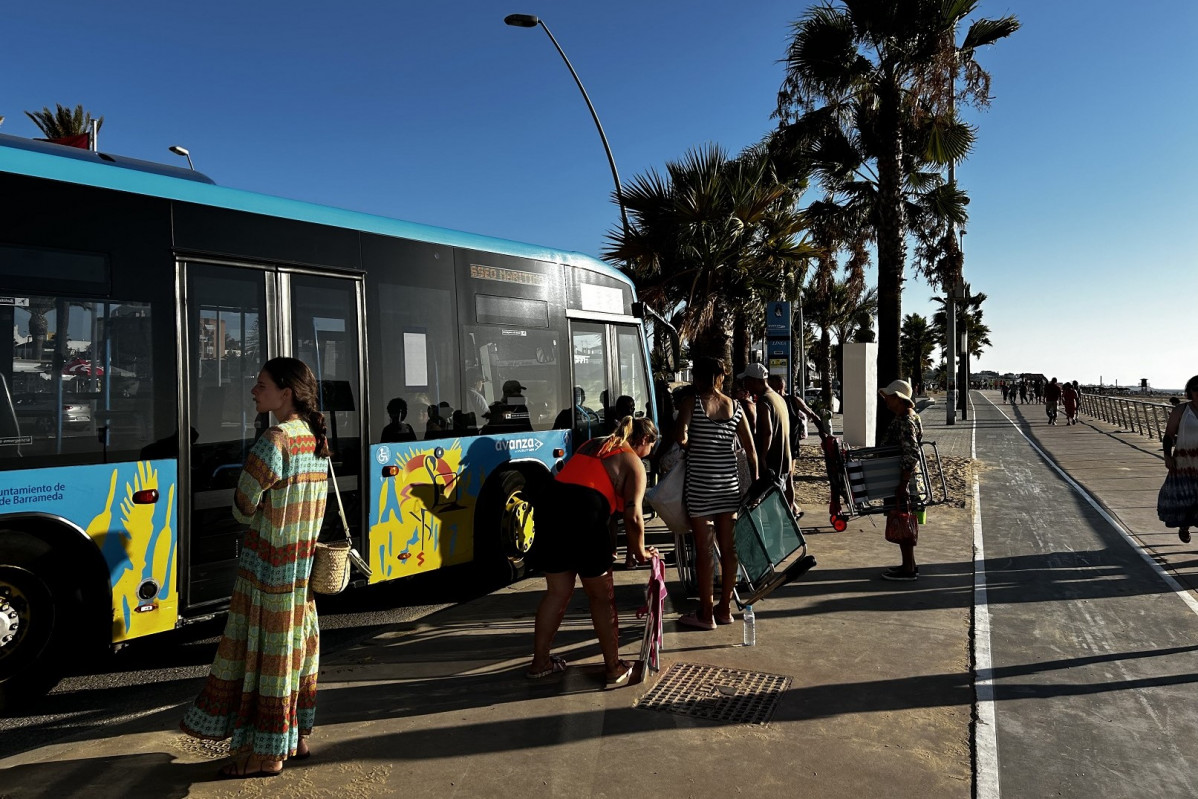 El uso del transporte urbano de sanlucar aumenta un 21