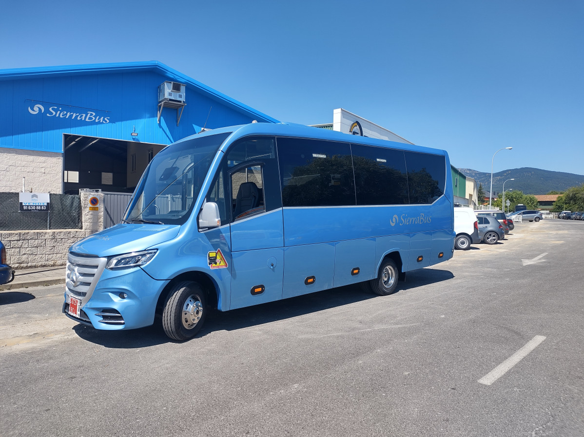 Sierrabus suma a su flota un microbus de tekaydinlar