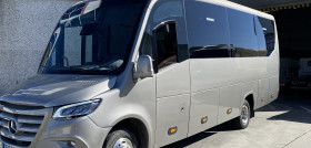 Autocares comas recibe un microbus sprinter icaro de tekaydinlar