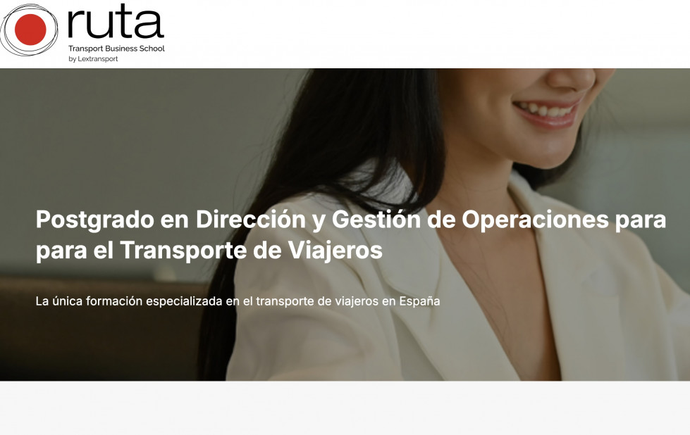 Ruta tbs anuncia el inicio del postgrado enfocado al transporte de viajeros