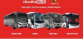 Isuzu mobility bus presenta sus soluciones de movilidad en fiaa 2024