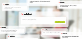 Webfleet presenta su asistente ia para gestores de flotas