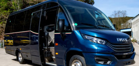 Indcar presenta el nuevo minibus electrico e b6 en fiaa