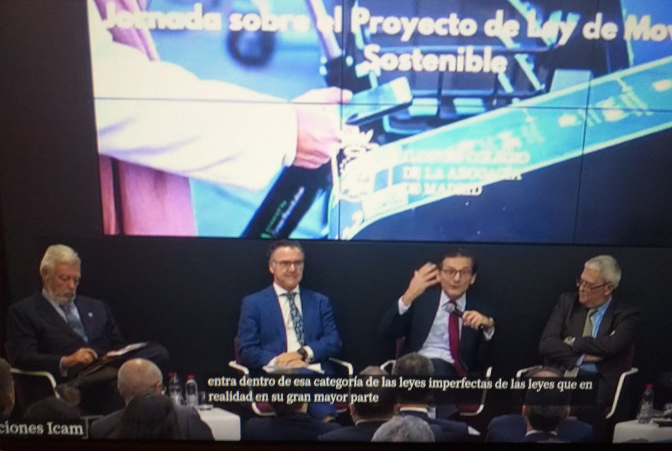 El icam analiza las claves del proyecto de ley de movilidad sostenible