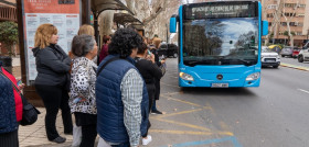 Normalidad en la huelga del transporte publico