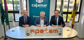 Apetam y cajamar se unen para facilitar la inversion en flota e instalaciones sostenibles