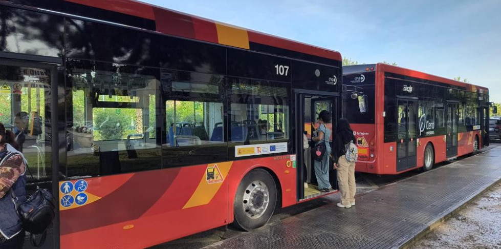 El ctaz pone en marcha nuevas lineas metropolitanas a villanueva de gallego y zuera