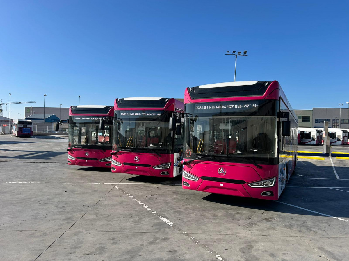 Cordial bus entrega a toledo tres autobuses electricos e city l12