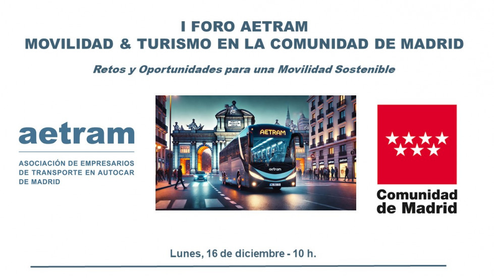 Nace el foro aetram movilidad turismo en la comunidad de madrid