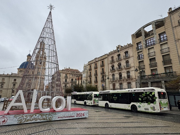 El autobus urbano de alcoy consigue los mejores datos de su historia