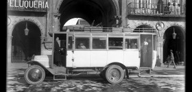 El autobus urbano de salamanca celebra 100 anos de servicio