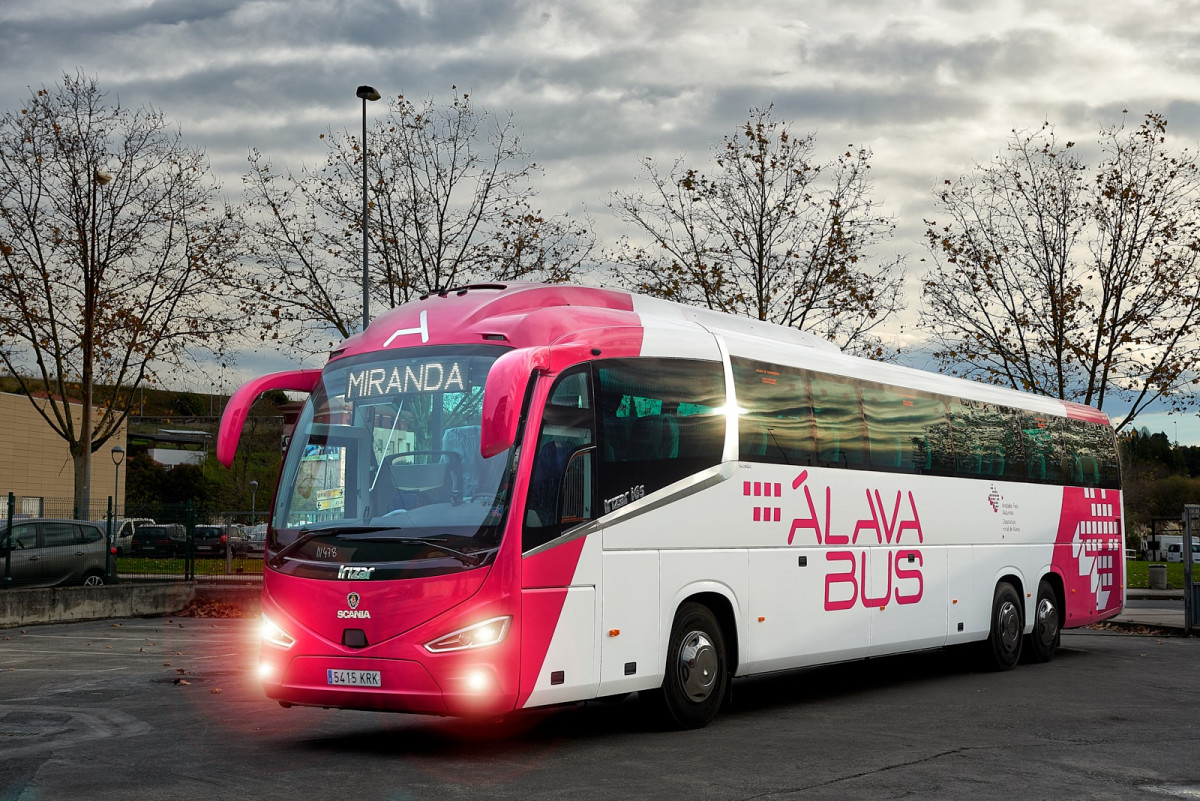 Alava invertira 3 millones para renovar la tecnologia de alavabus y transporte comarcal