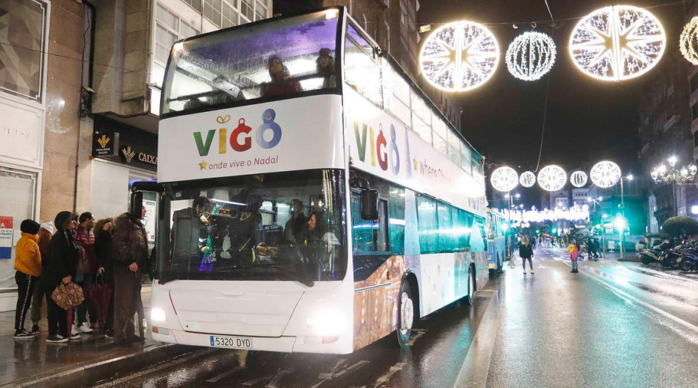 El nadal bus de vigo transporta a 3000 usuarios