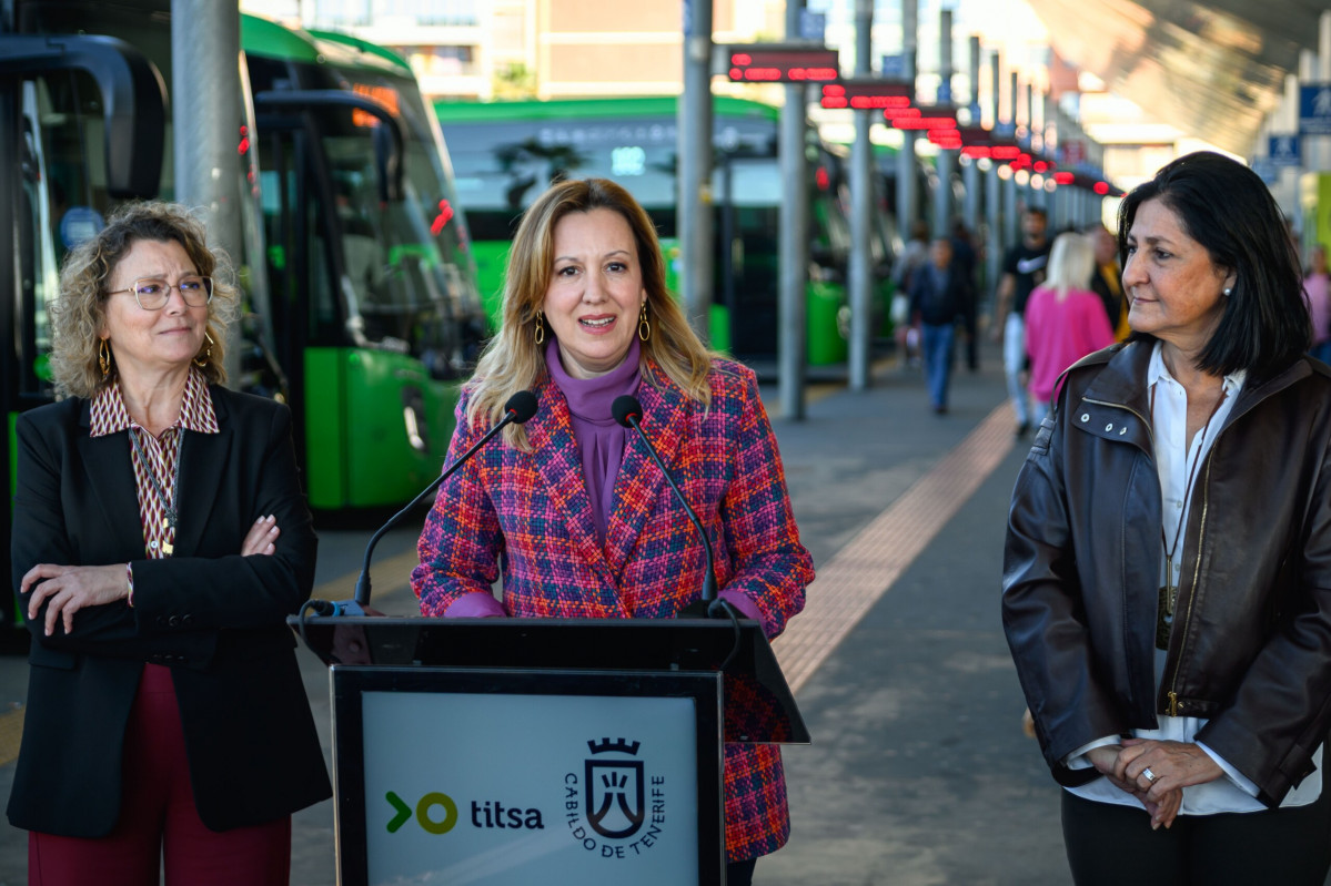 Tenerife anuncia la compra de 70 nuevos autobuses