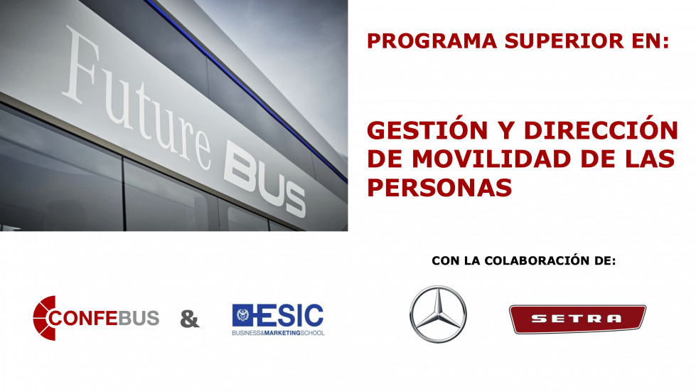 Confebus convoca la x edicion del programa superior en direccion y gestion de la movilidad